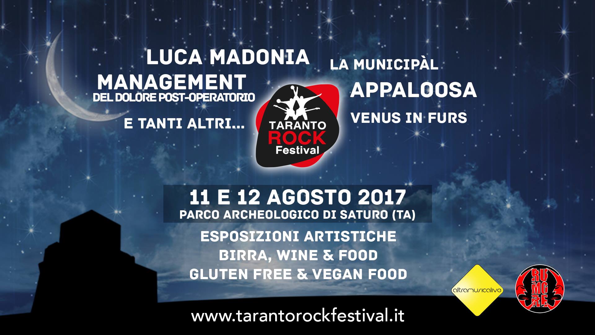 Taranto Rock Festival 2017 @Parco Archeologico di Saturo
