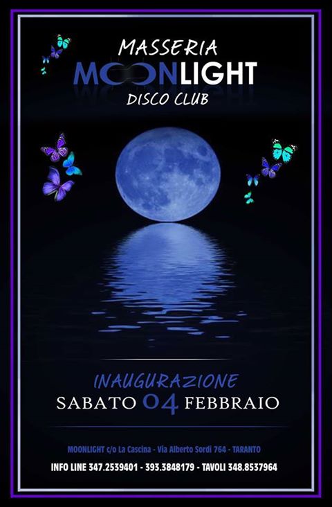 Inaugurazione Moonlight disco club