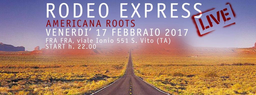 RODEO Express live @Fra fra