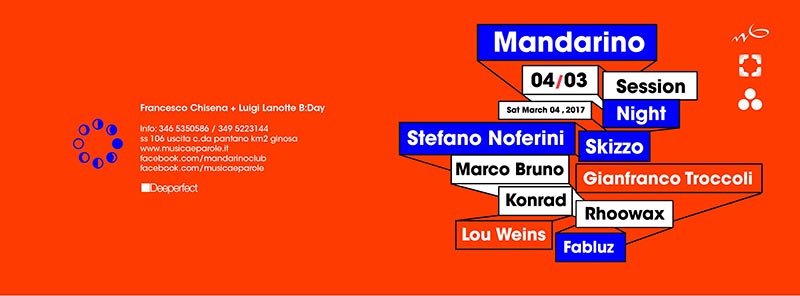 Stefano Noferini, Dj Skizzo & SK Crew @Mandarino