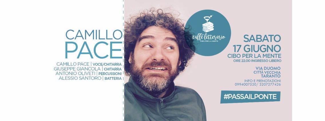 Camillo Pace Band live @Cibo per la mente