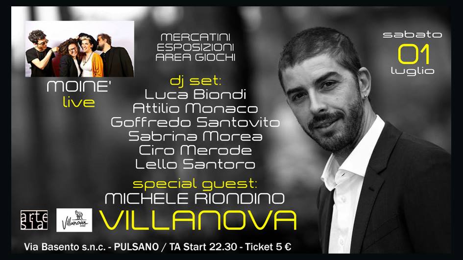 Michele Riondino & The sensational music lovers / Moinè Live