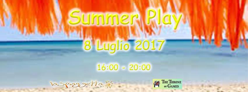 Summer Play @la Spiaggetta club