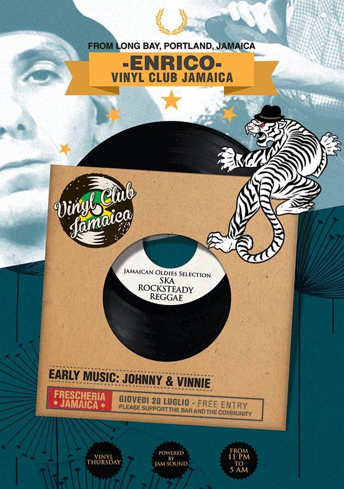 Enrico Vinyl Club Jamaica Ska, Rocksteady, Reggae