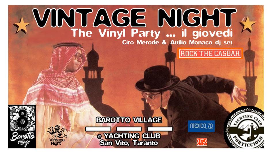 Vintage Night il giovedì al Barotto Village