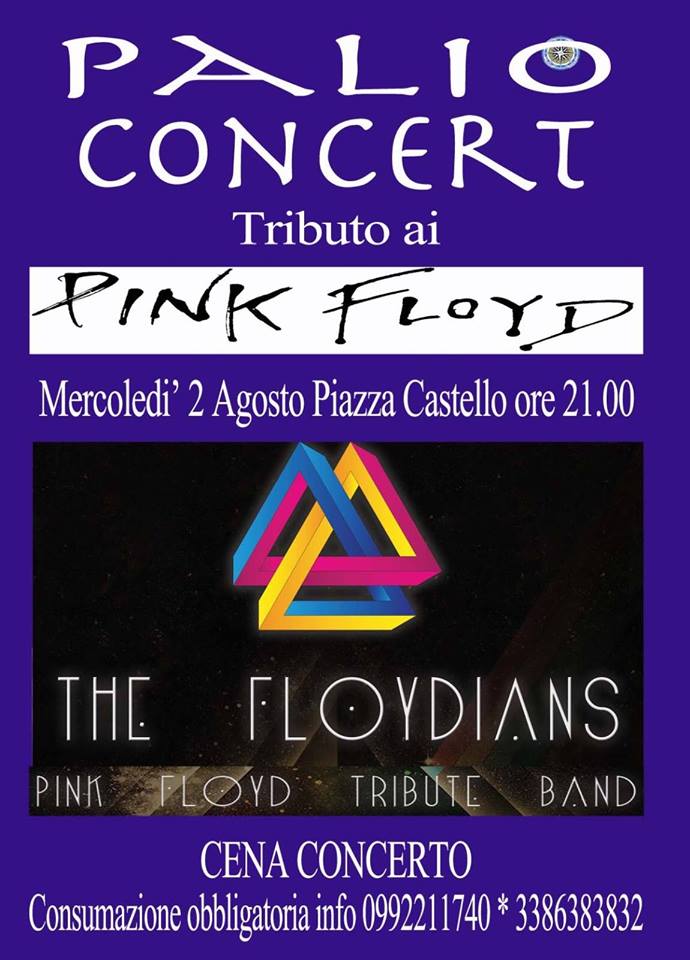 Cena Concerto con la musica dei Pink Floyd @Palio cafè