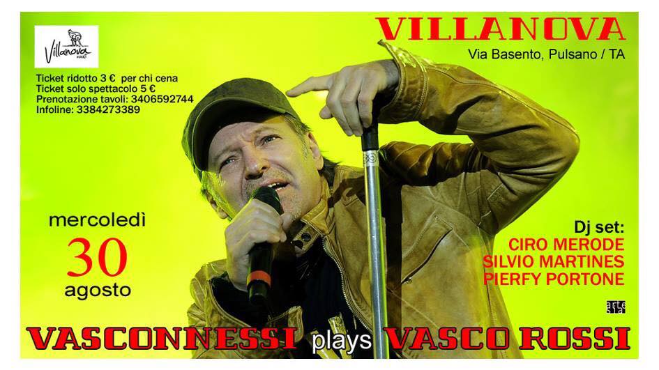 Vasconnessi in concerto + Dj Set @Villanova
