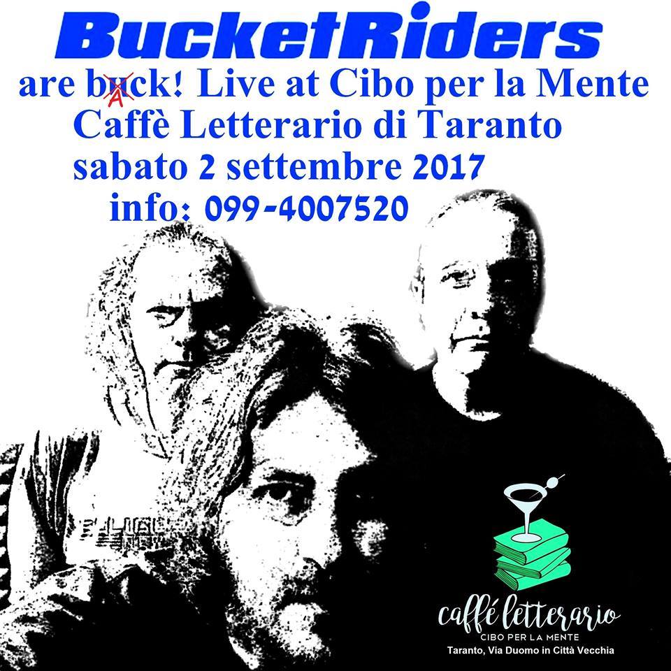 BucketRiders live @caffè letterario