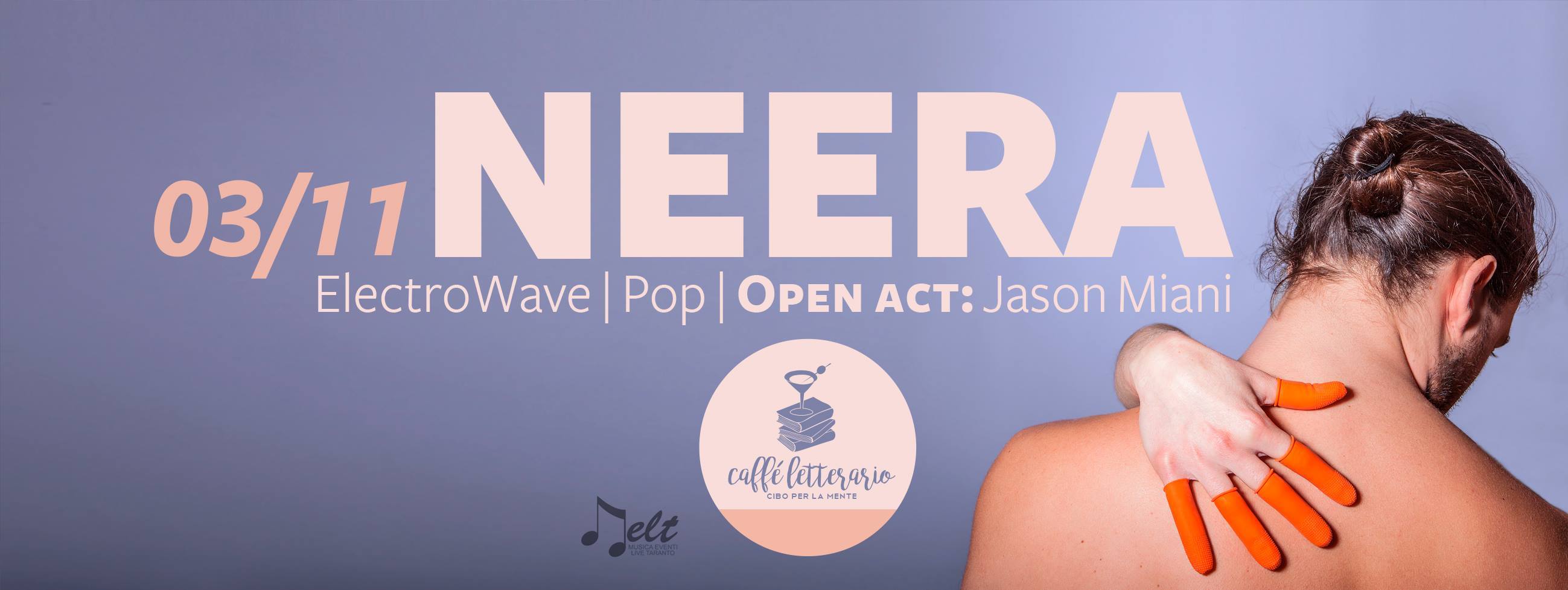 Neera wave pop live @Cibo per la mente
