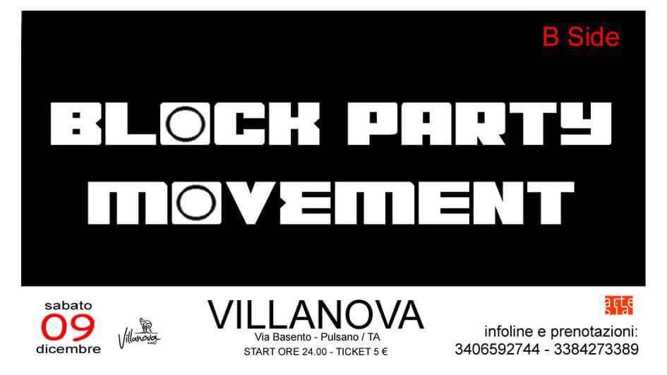 Block Party @Villanova B-side