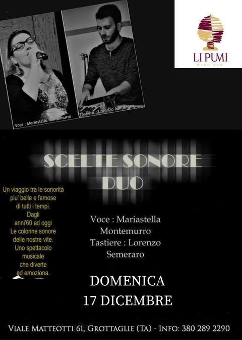Scelte Sonore Duo live @Li Pumi wine bar - Grottaglie - Taranto