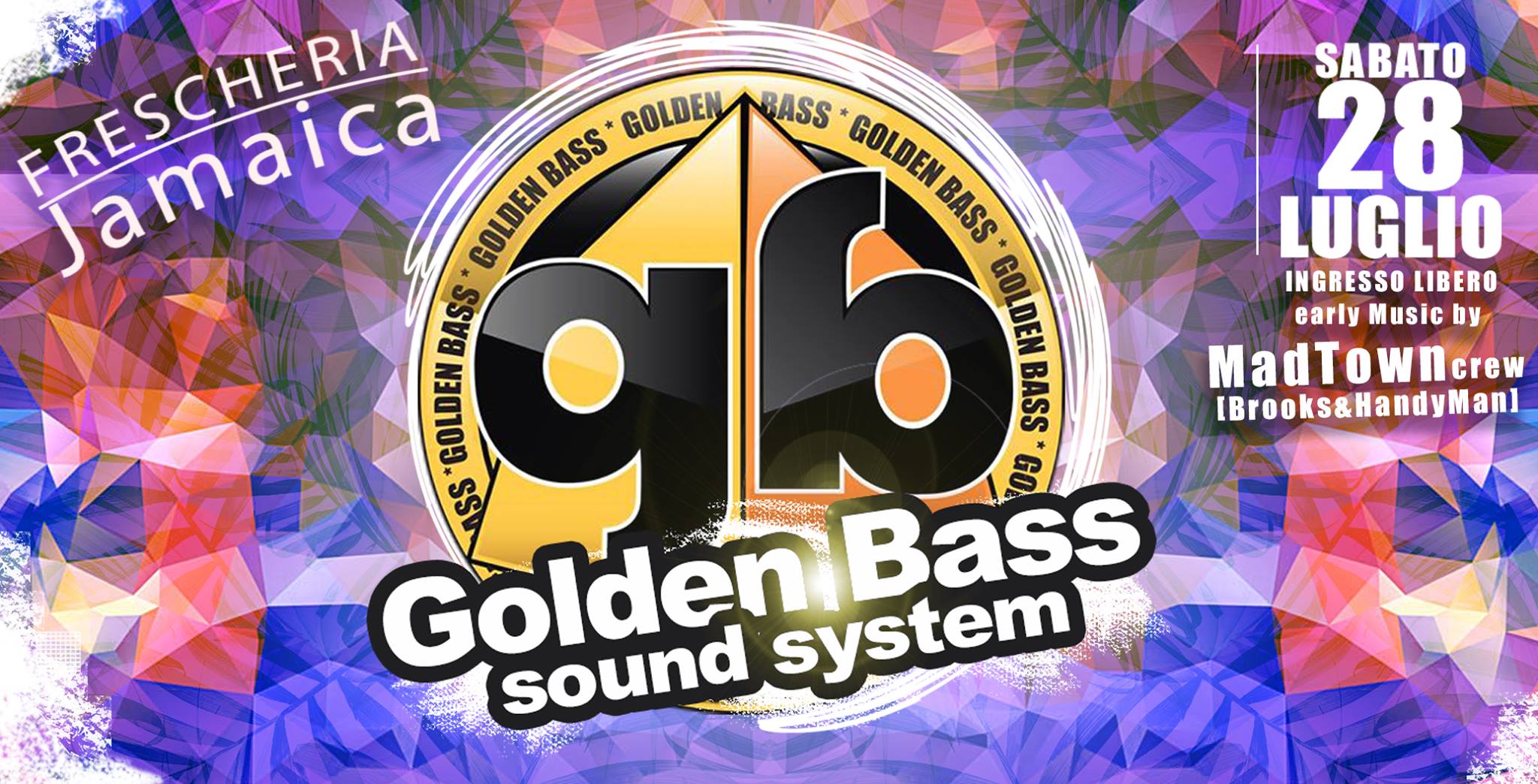 Golden Bass sound system alla Dancehall 