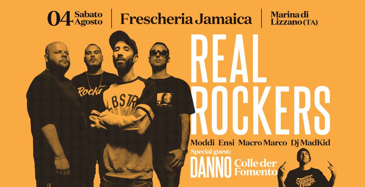 Real Rockers + Danno @Frescheria Jamaica